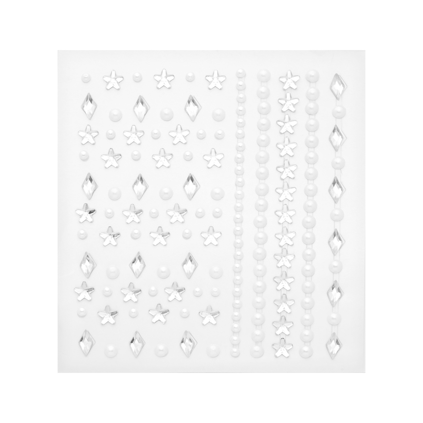 Кристаллы для лица и тела DECO. stars and pearls