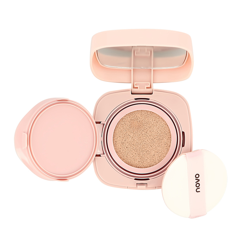 Основа-кушон тональная для лица NOVO LIGHT AIRY CUSHION тон 01 hojo основа кушон тональная для лица hojo light airy cushion тон 01