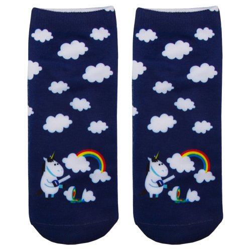 

Носки женские SOCKS Unicorn clouds р-р единый