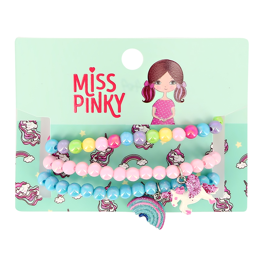Набор браслетов MISS PINKY 3 шт
