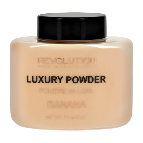 Пудра рассыпчатая для лица `REVOLUTION` LUXURY BAKING POWDER тон banana