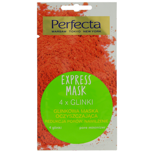 

Маска для лица PERFECTA очищающая 4 глины 8 мл