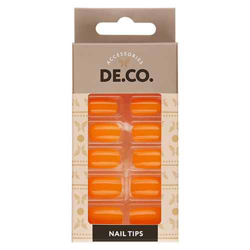 

Набор накладных ногтей DE.CO. VIVID turmeric 24 шт+ клеевые стикеры 24 шт