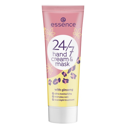 

Маска и крем ESSENCE 24/7 HAND CREAM & MASK 2 в 1