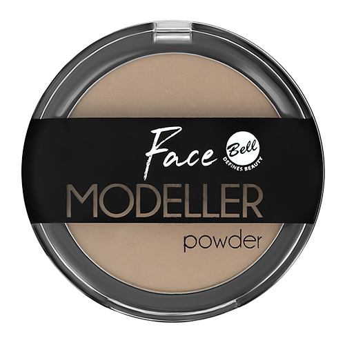 Пудра компактная для лица `BELL` FACE MODELLER POWDER тон 01 скульптурирующая