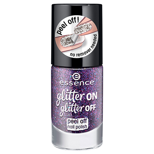 Лак для ногтей `ESSENCE` GLITTER ON GLITTER OFF тон 04 8 мл