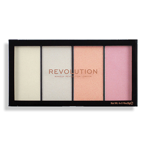Палетка хайлайтеров для лица `REVOLUTION` RE-LOADED тон lights cool