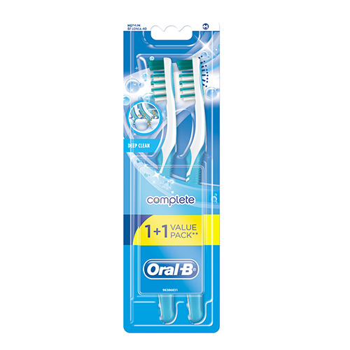 

Щетка зубная ORAL-B COMPLETE Глубокая чистка 2 шт