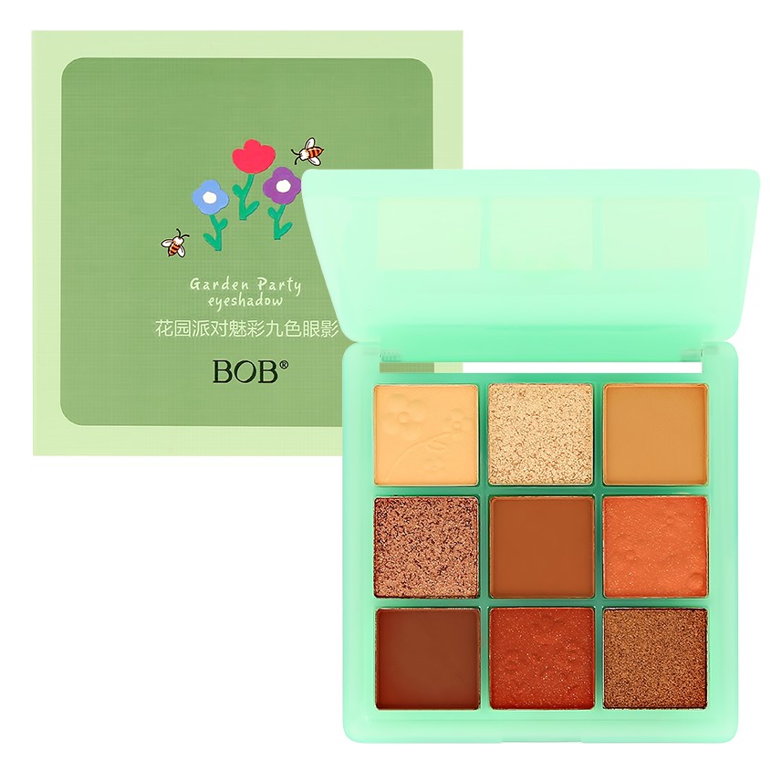 Палетка теней для век BOB GARDEN PARTY EYESHADOW тон 02