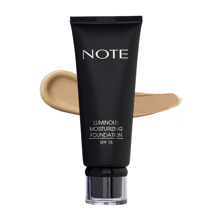 Основа тональная для лица NOTE LUMINOUS MOISTURIZING FOUNDATION увлажняющая с эффектом сияния тон 128 тональная основа для лица увлажняющая с эффектом сияния note luminous moisturizing foundation 35 мл