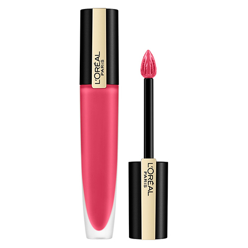 Помада для губ `LOREAL` ROUGE SIGNATURE жидкая тон 128