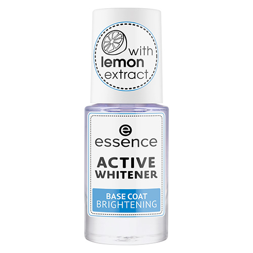 Базовое покрытие для ногтей ESSENCE BASE COAT BRIGHTENING active whitener отбеливающее 8 мл