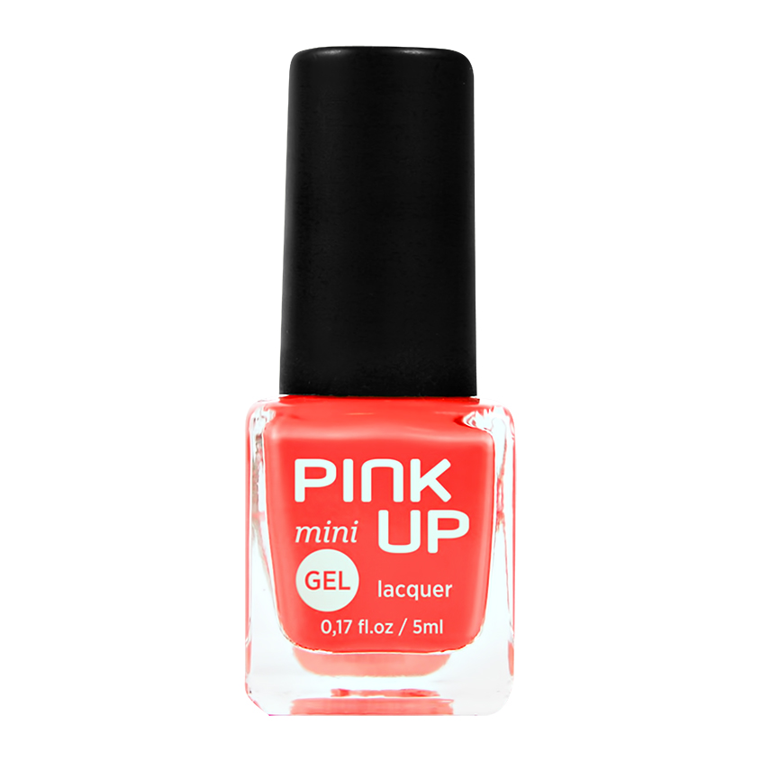 цена Лак для ногтей PINK UP MINI GEL тон 24 5 мл