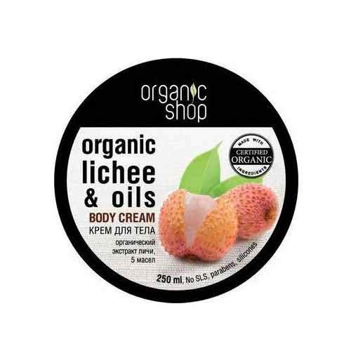 

Крем для тела ORGANIC SHOP Розовый личи 250 мл