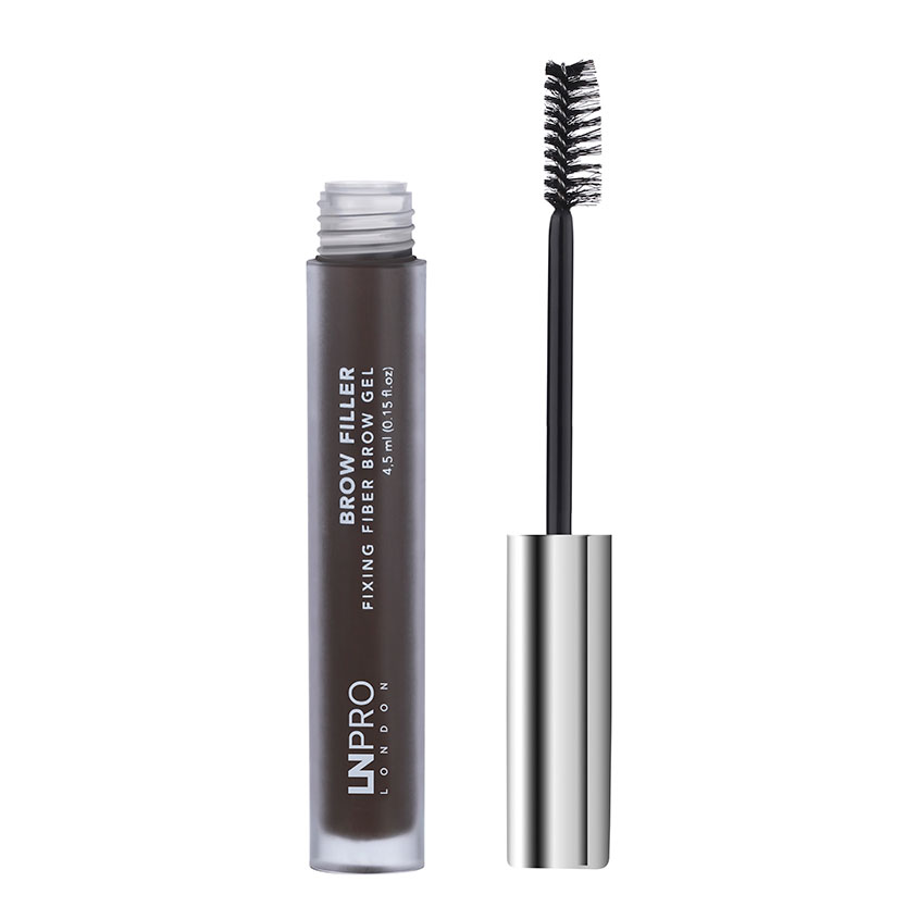 Тушь для бровей LN PROFESSIONAL BROW FILLER FIXING FIBER BROW GEL тон 102