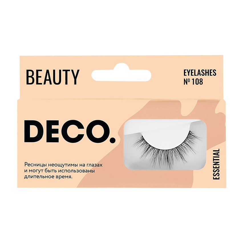 DECO. Накладные ресницы DECO. ESSENTIAL №108