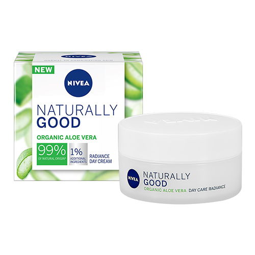 

Крем для лица NIVEA NATURALLY GOOD дневной с органическим алое вера 50 мл