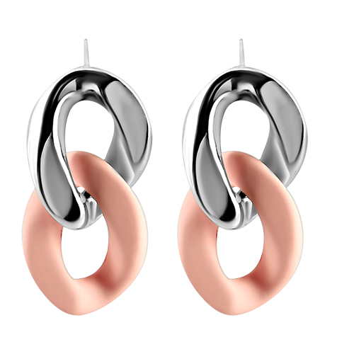 

Серьги LADY PINK CHAIN CONNECTION