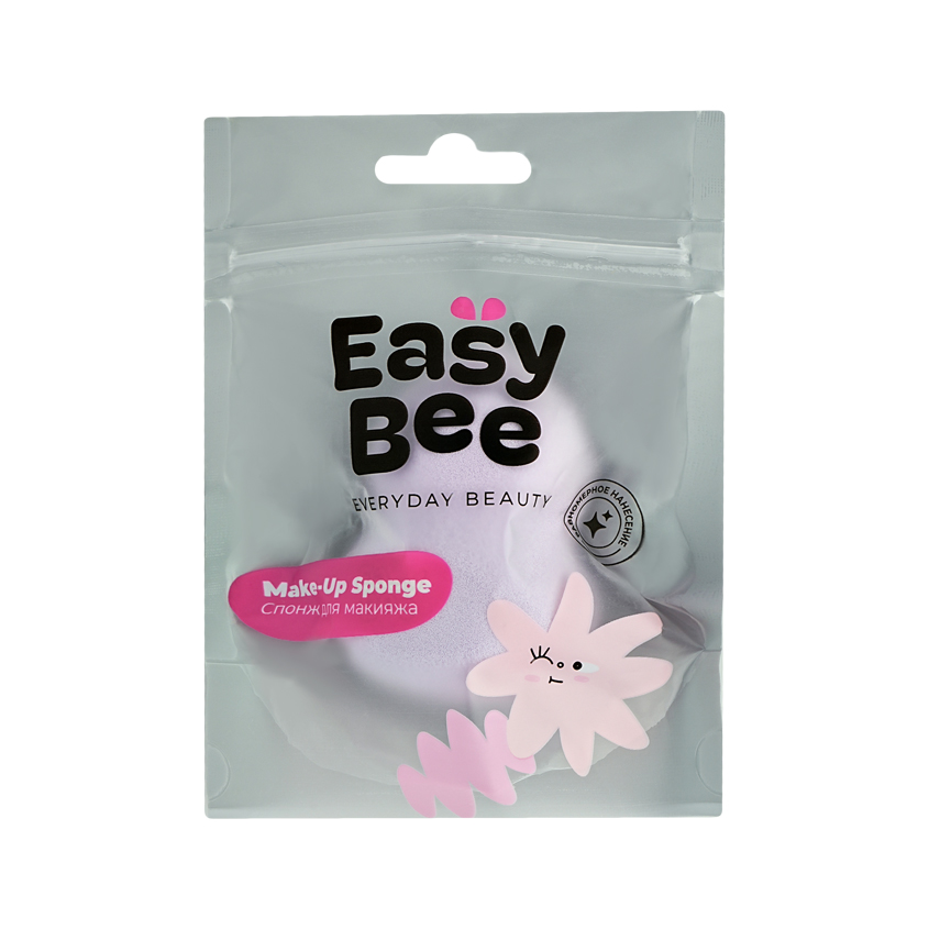 Спонж для макияжа EASYBEE BEAUTY DAY фигурный