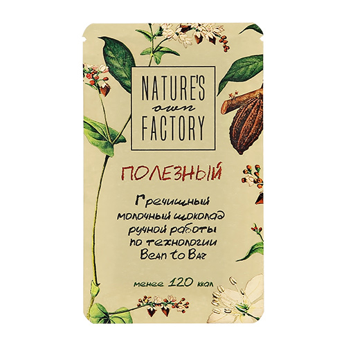 Гречишный шоколад NATURES OWN FACTORY молочный 20 г