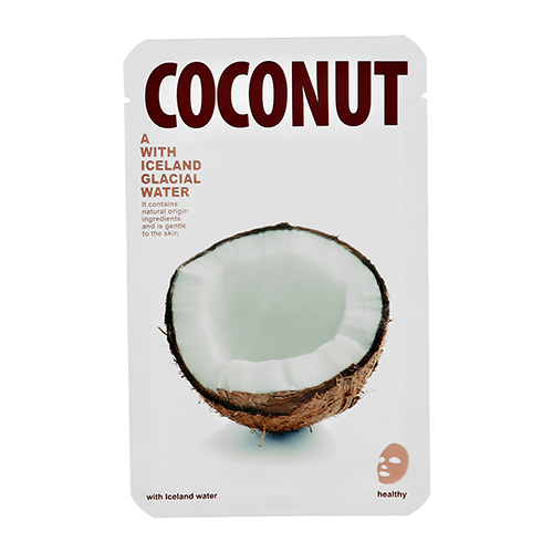 Маска для лица `THE ICELAND` с экстрактом кокоса (укрепляющая) 20 г