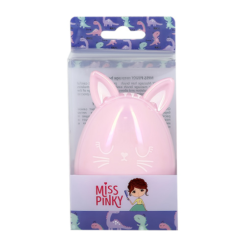 Расческа для волос `MISS PINKY` зайчик розовый