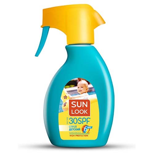 

Спрей детский SUN LOOK солнцезащитный SPF-30 200 мл