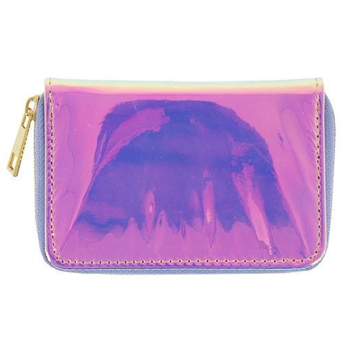 

Кошелек LADY PINK SHINE голографический фиолетовый