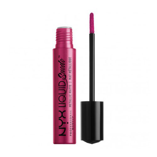 

Помада для губ NYX PROFESSIONAL MAKEUP LIQUID SUEDE CREAM LIPSTICK тон 33 Buzz Kill жидкая металлик