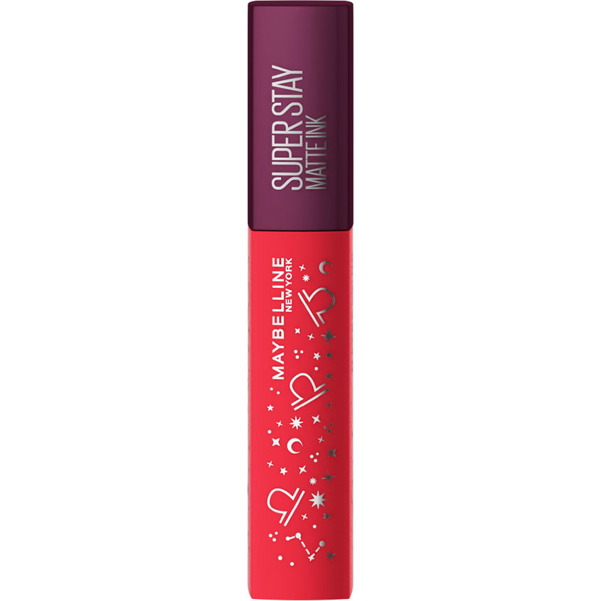 

Помада для губ MAYBELLINE SUPER STAY MATTE INK ZODIAK тон 80 ruler libra