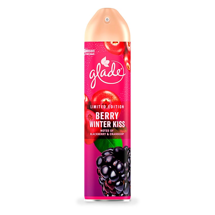 

Освежитель воздуха GLADE Berry winter kiss 300 мл