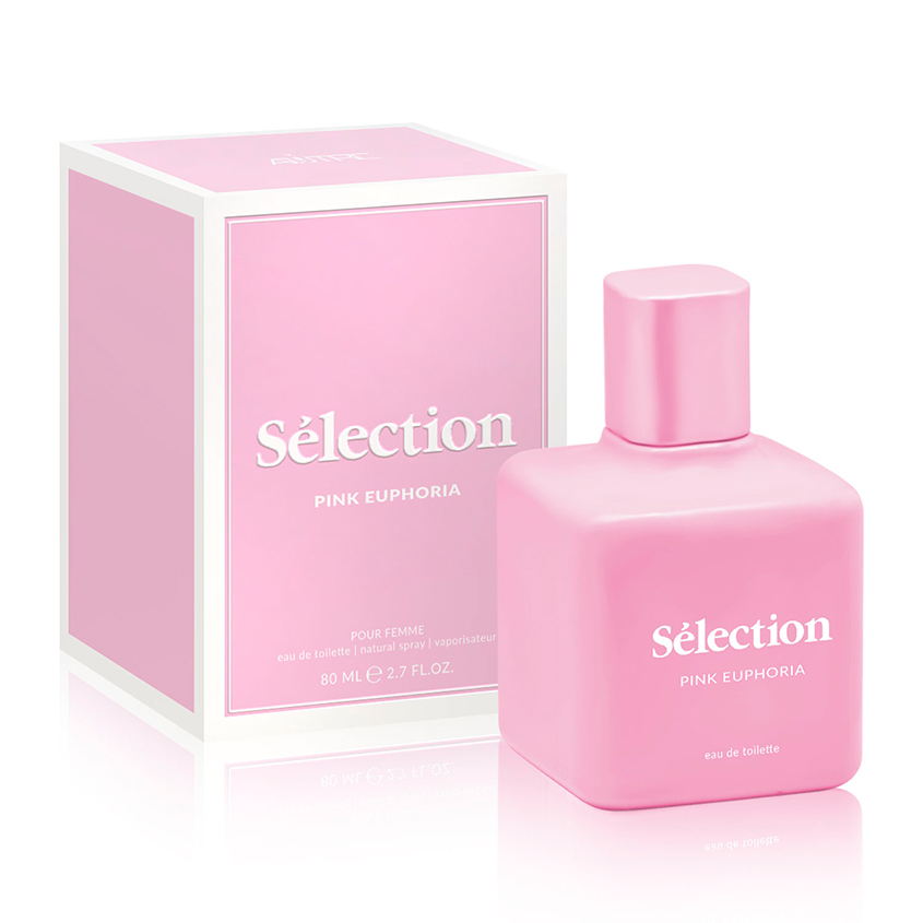 Туалетная вода SELECTION pink euphoria жен. 80 мл, Женская