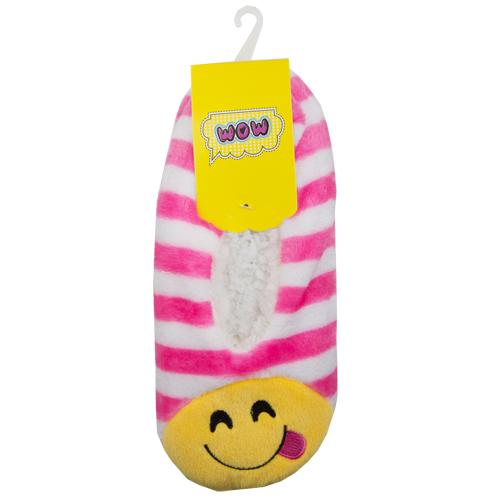 

Тапочки SOCKS SMILE розовые, one size