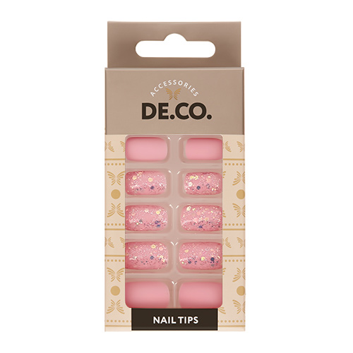 

Набор накладных ногтей DECO. HOLO Candy shop 24 шт+ клеевые стикеры 24 шт