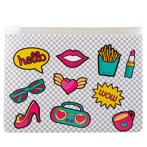 

Кошелек на молнии KAMCITY POP ART Hello