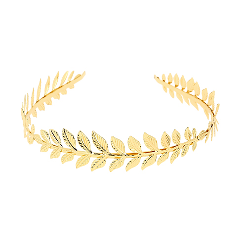 

Ободок LADY PINK LEAF FALL metal