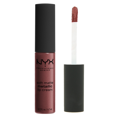 Помада для губ `NYX PROFESSIONAL MAKEUP` SOFT MATTE METALLIC LIP CREAM тон 09 Rome металлик жидкая