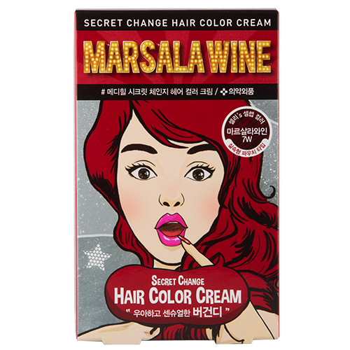 

Крем-краска для волос MEDIHEAL SECRET HAIR тон Marsala wine