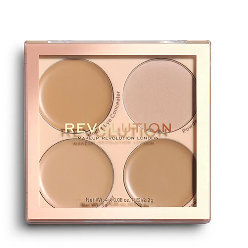 

Палетка для макияжа лица: консилеры и фиксирующая пудра REVOLUTION MATTE BASE CONCEALER KIT C5-8
