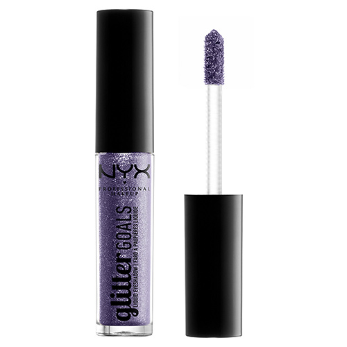 Тени для век `NYX PROFESSIONAL MAKEUP` GLITTER GOALS жидкие тон 07 retrograde