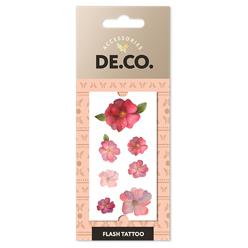 

Татуировка для тела DE.CO. переводная wild rose 6 х 12 см
