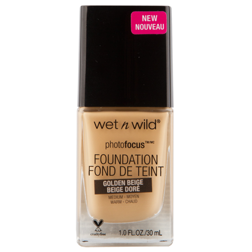 Основа тональная для лица `WET N WILD` PHOTO FOCUS тон E368c Golden beige