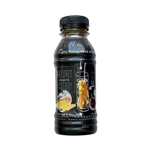

Гречишный чайный напиток NATURES OWN FACTORY с манго и вкусом маракуйи 250 мл