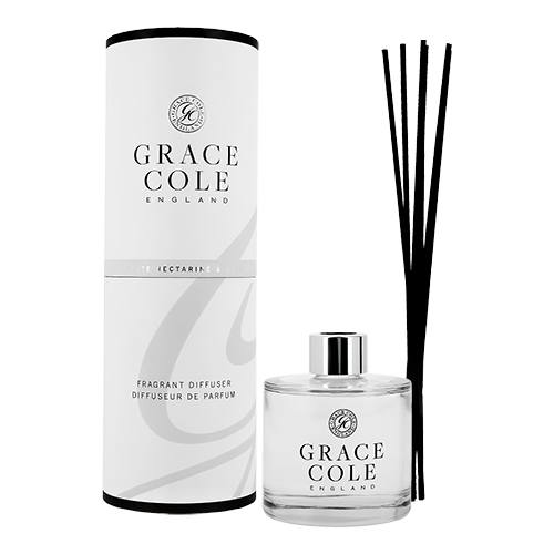 

Арома-диффузор для дома GRACE COLE WHITE NECTARINE & PEAR 200 мл