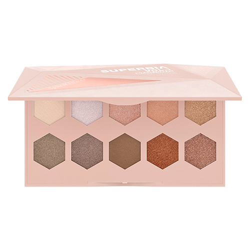 Палетка теней для век `CATRICE` SUPERBIA тон Vol.1 Warm copper