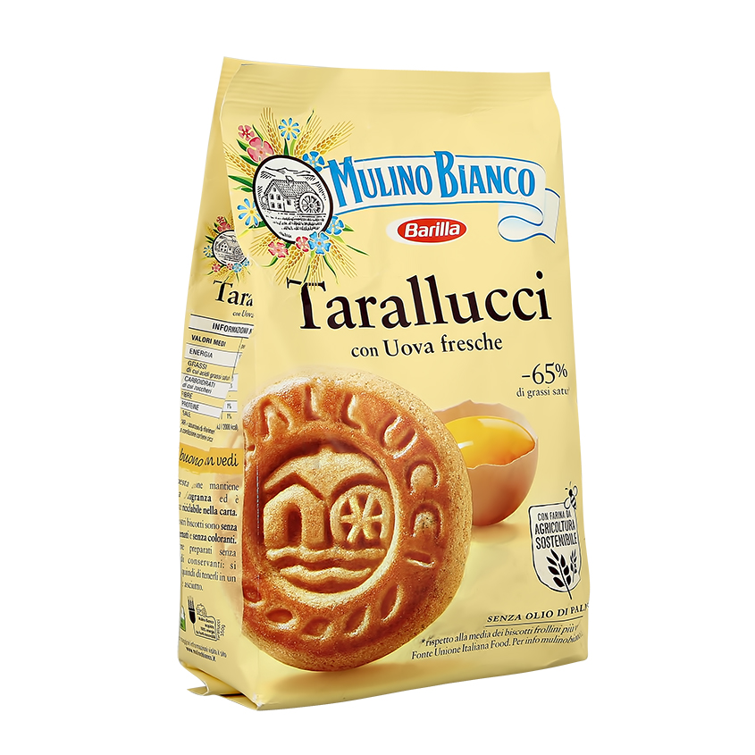 

Печенье MULINO BIANCO Тараллуччи песочное из свежих яиц 350 г