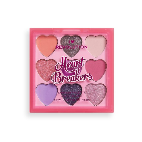 I HEART REVOLUTION Палетка теней для век I HEART REVOLUTION HEART BREAKERS тон flamboyant i heart revolution heartbreakers shadow palette flamboyant