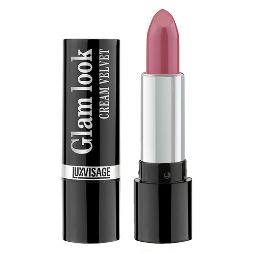 

Помада для губ LUXVISAGE GLAM LOOK CREAM VELVET тон 334 ежевичный коктейль