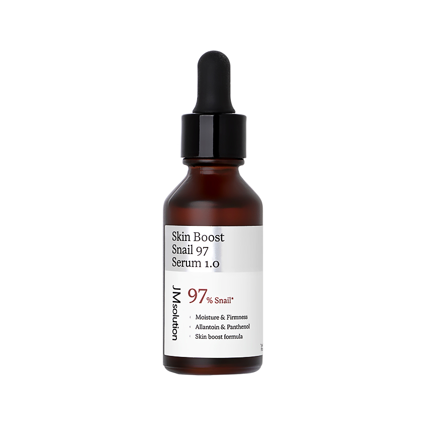 Сыворотка для лица JMSOLUTION SKIN BOOST SNAIL 97 с муцином улитки 30 мл