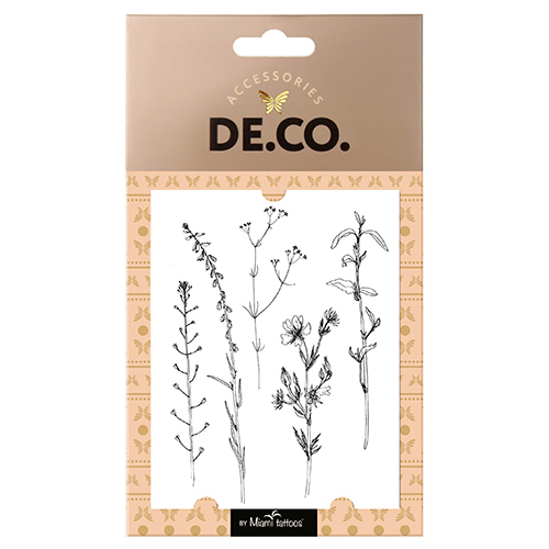 

Татуировка для тела DECO. REAL TATTOO by Miami tattoos переводная Herbs